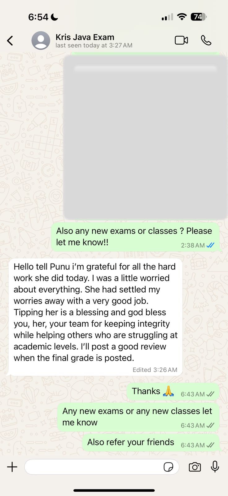 take my online wgu proctored exam